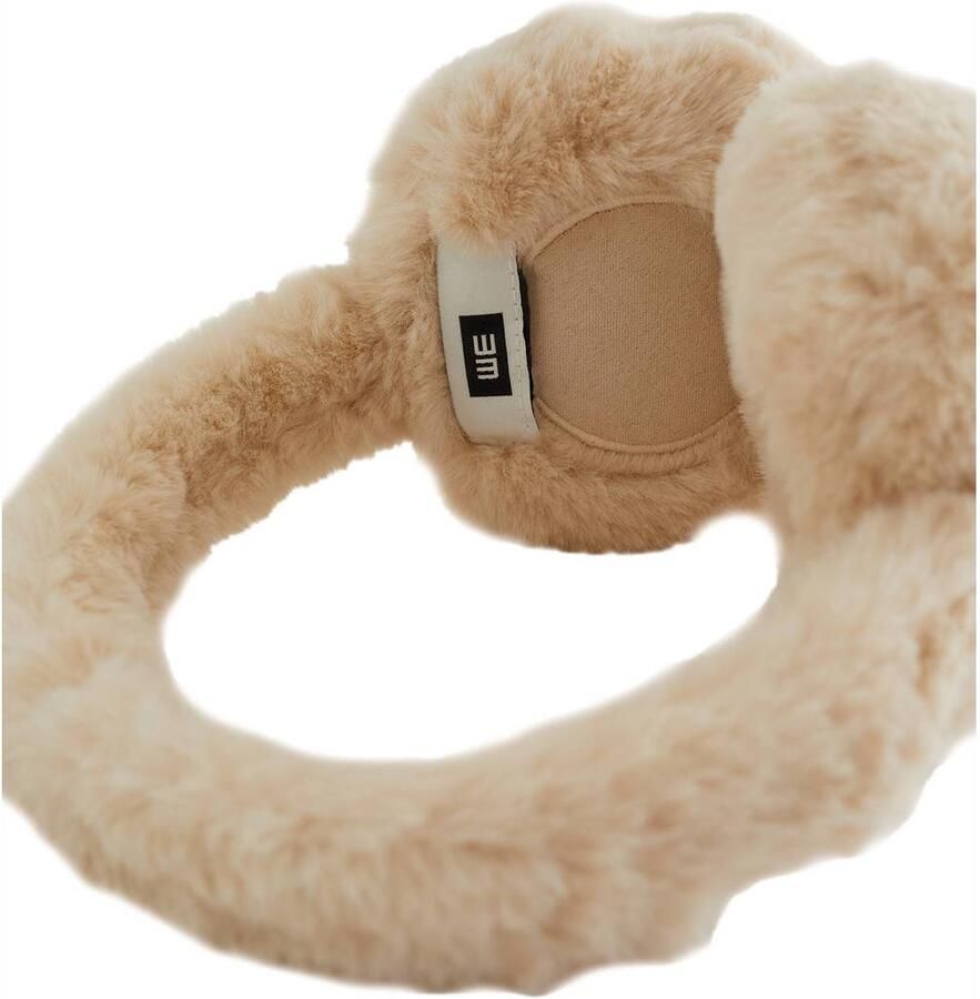 WE Fashion oorwarmer beige Oorwarmers Meisjes Polyester Effen - Foto 2