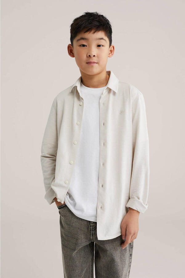 WE Fashion overhemd beige