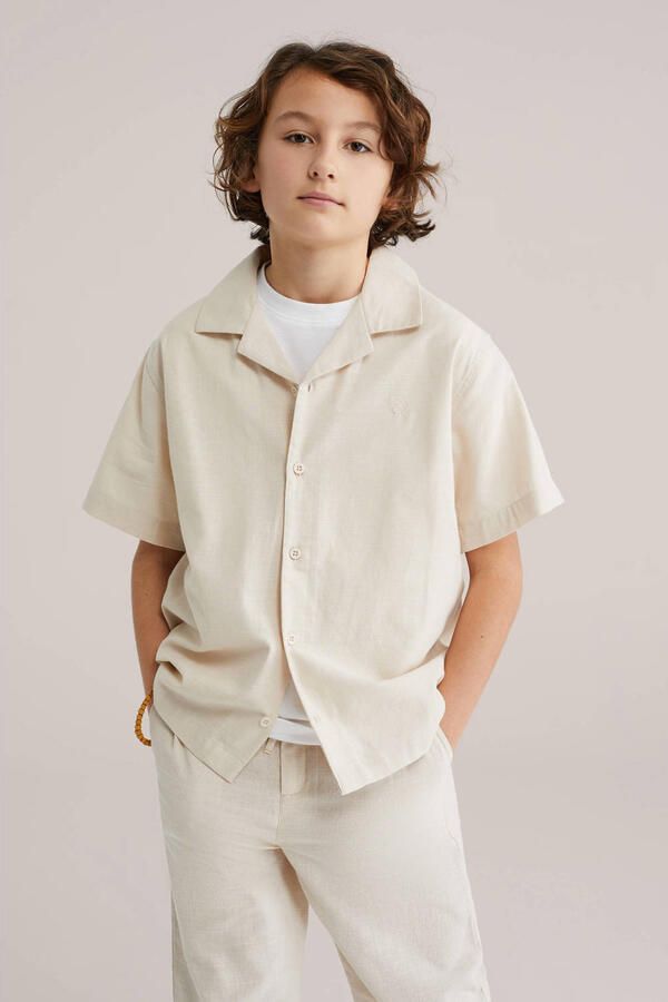 WE Fashion overhemd ecru