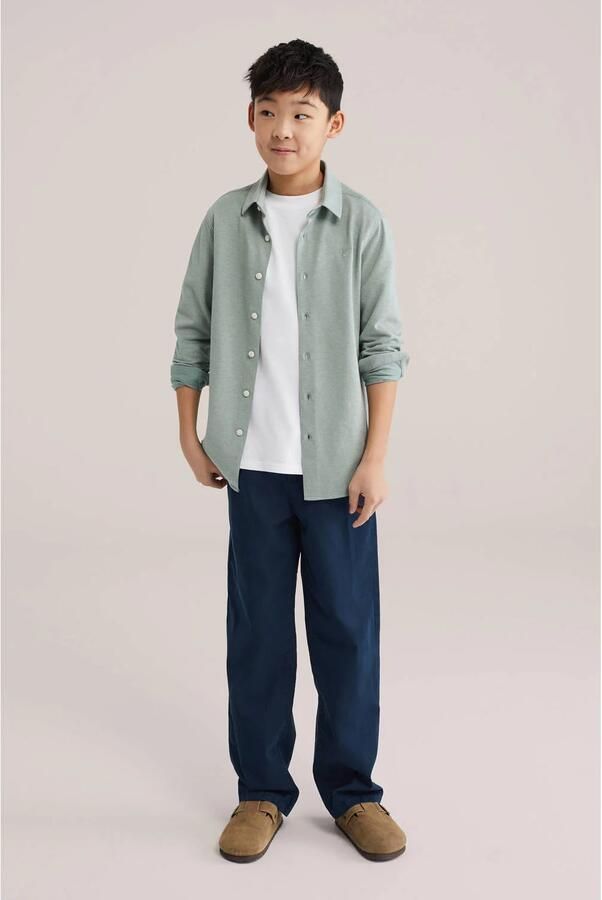 WE Fashion overhemd grijsblauw - Foto 3