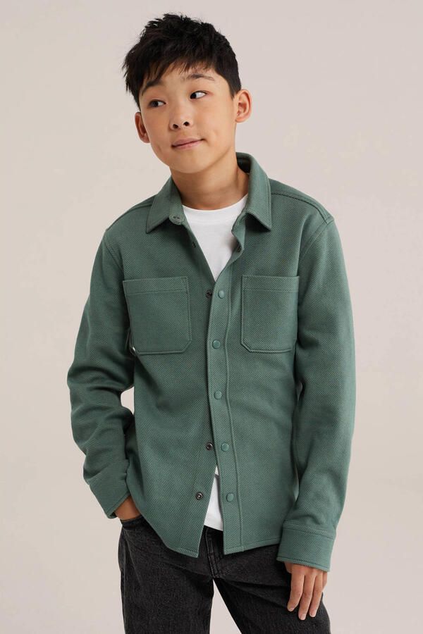 WE Fashion overhemd groen