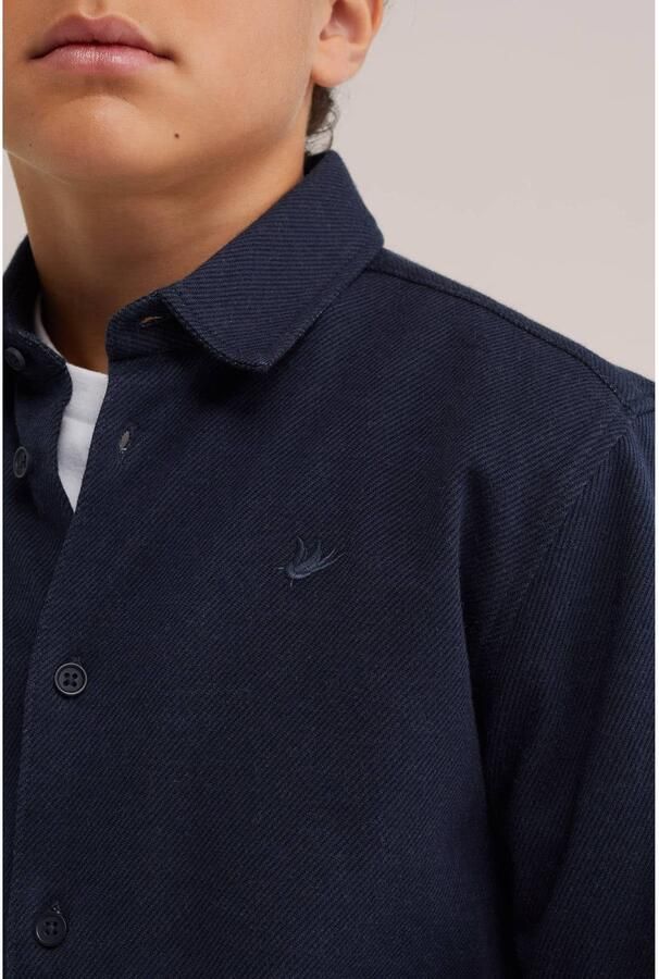 WE Fashion overhemd marineblauw