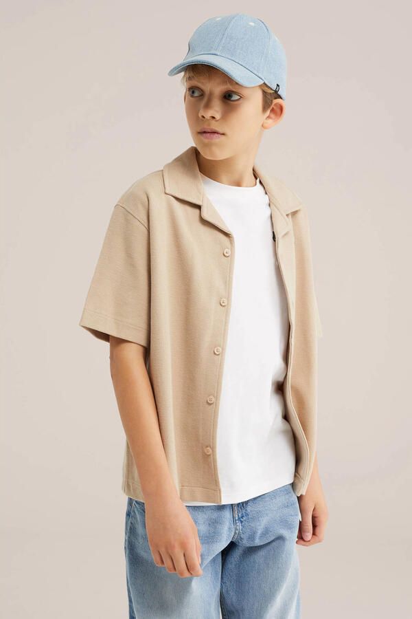 WE Fashion overshirt beige