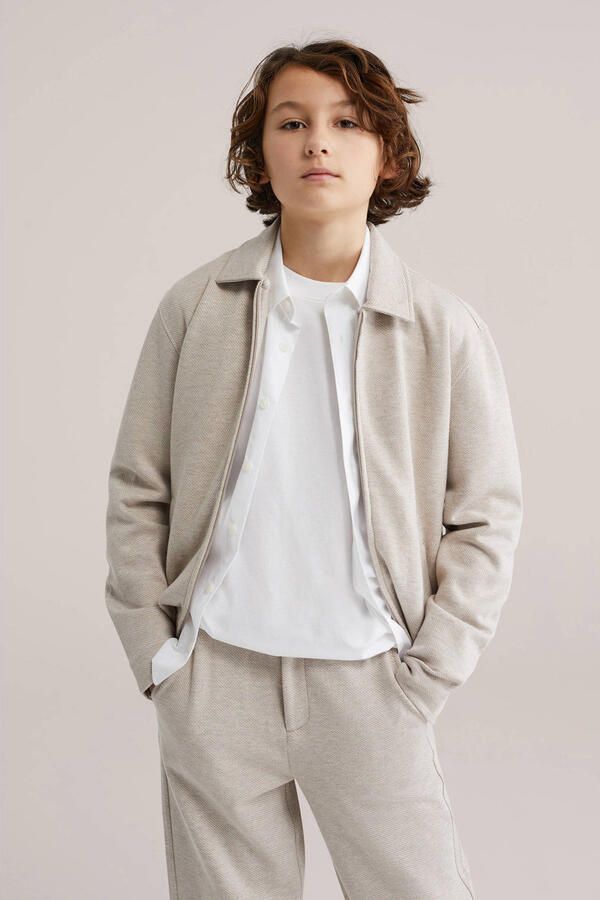 WE Fashion overshirt beige