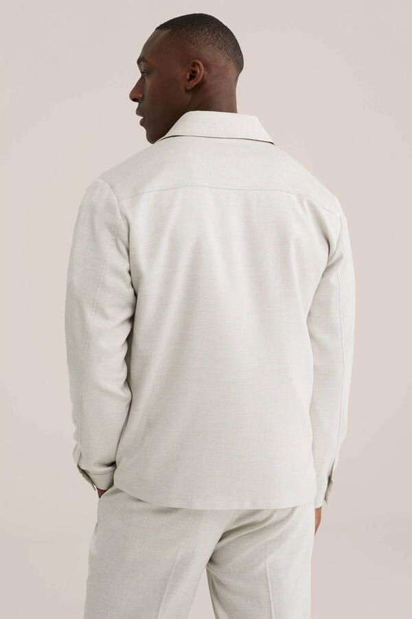 WE Fashion overshirt beige - Foto 3