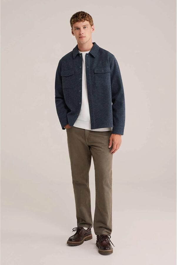 WE Fashion overshirt blauw - Foto 3