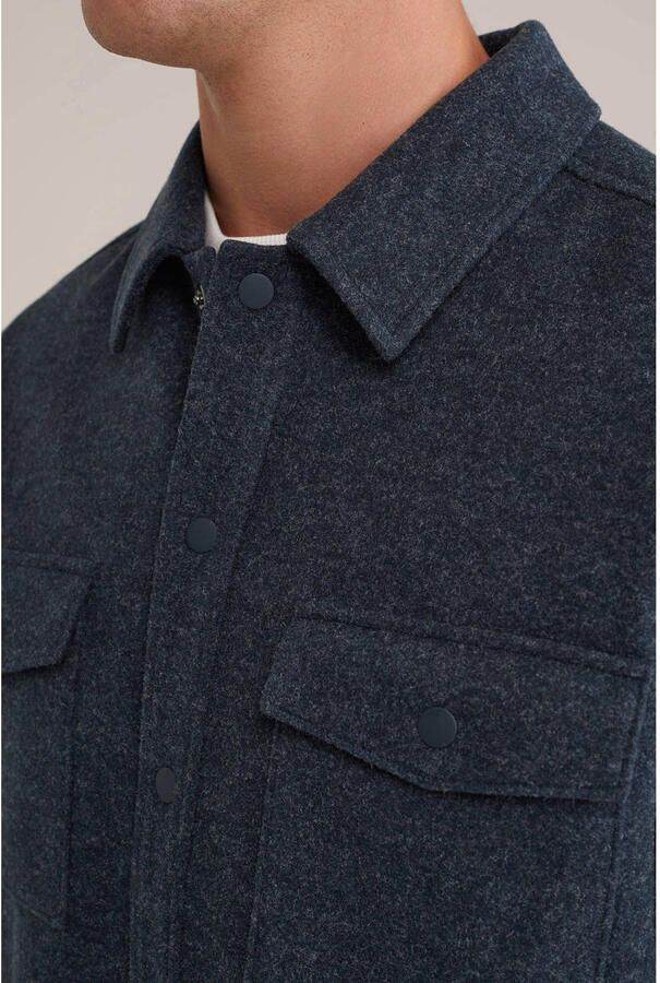 WE Fashion overshirt blauw - Foto 2