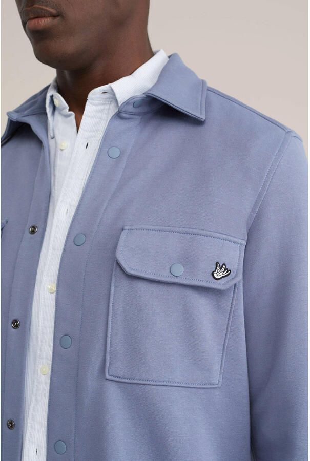 WE Fashion overshirt blauw - Foto 2