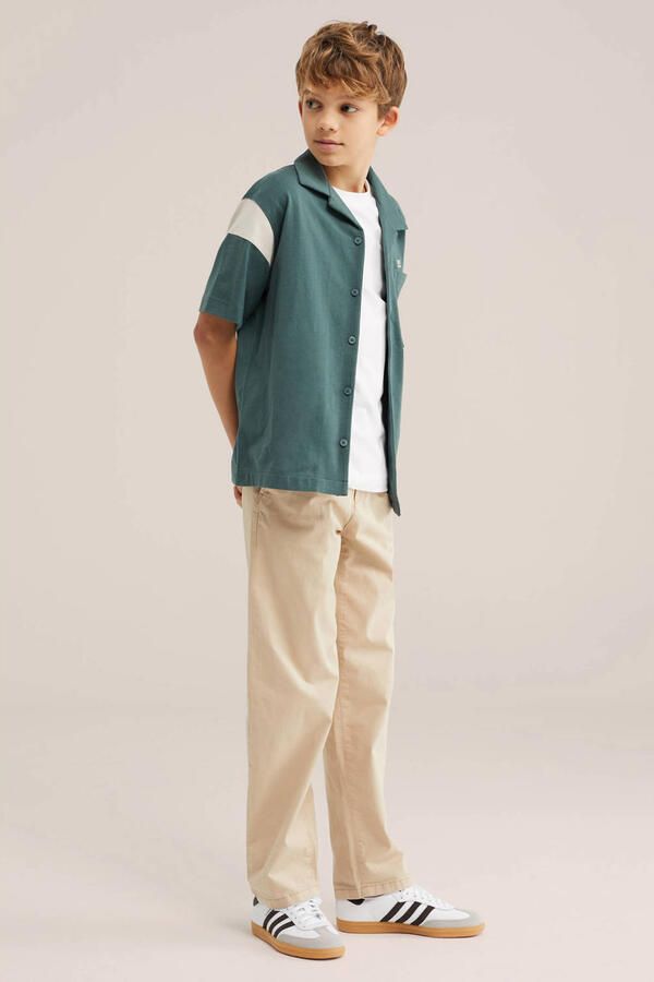 WE Fashion overshirt donkergroen - Foto 3