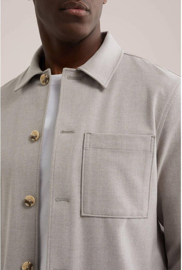 WE Fashion overshirt grijs - Foto 2