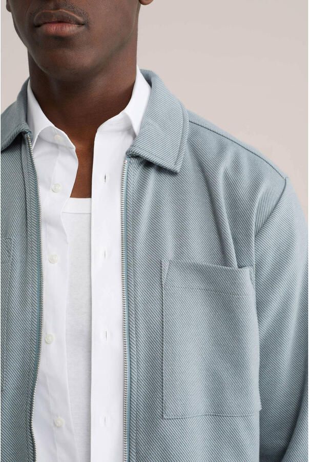 WE Fashion overshirt grijsblauw - Foto 2