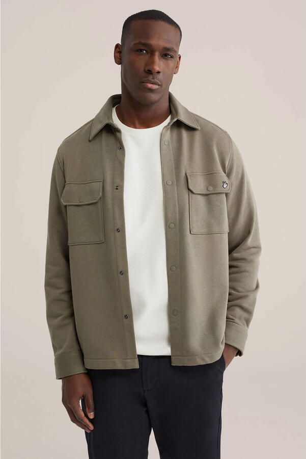 WE Fashion overshirt groen