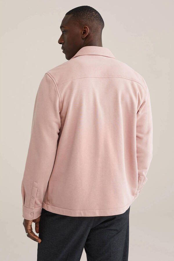 WE Fashion overshirt lichtroze - Foto 2