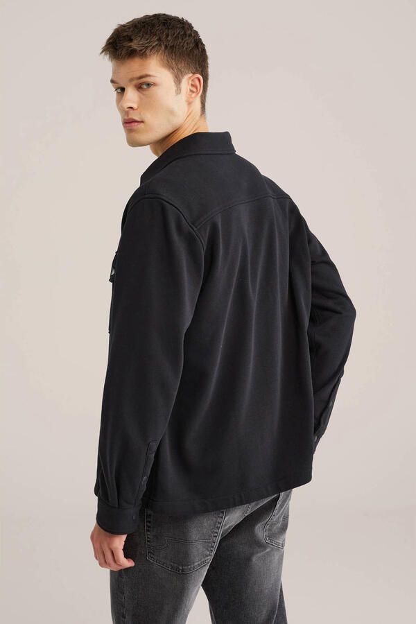 WE Fashion overshirt zwart - Foto 3