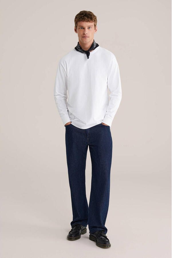 WE Fashion oversized longsleeve wit - Foto 2