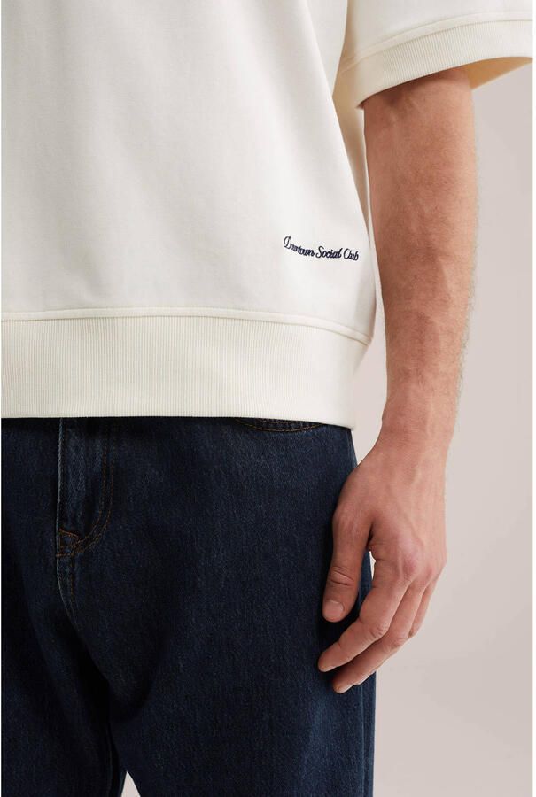 WE Fashion oversized T-shirt ecru - Foto 2