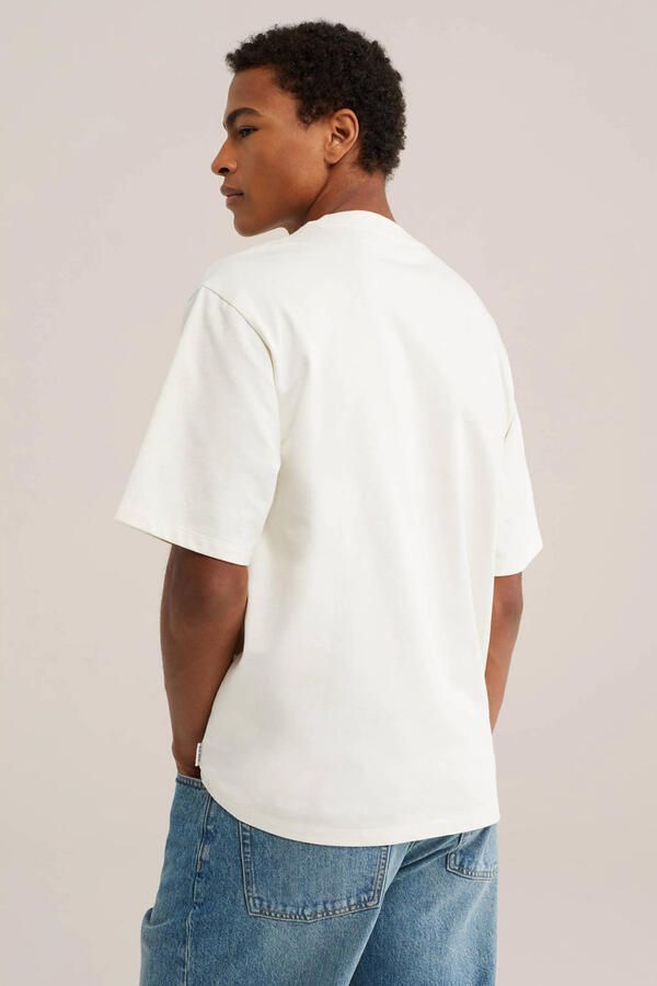 WE Fashion Blue Ridge oversized T-shirt met print ecru - Foto 2