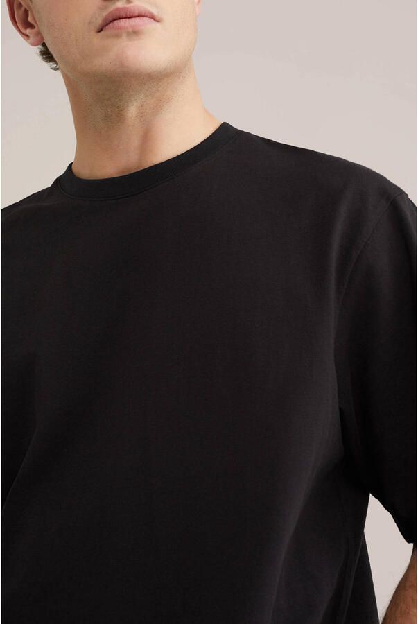 WE Fashion oversized T-shirt zwart - Foto 2