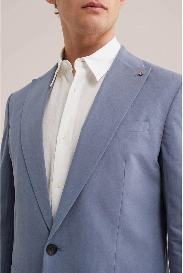 WE Fashion pak met linnen blauw - Foto 2