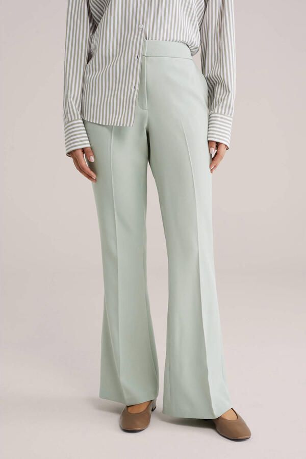 WE Fashion pantalon mintgroen