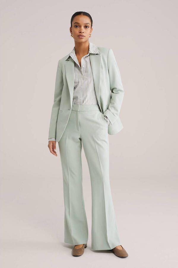 WE Fashion pantalon mintgroen - Foto 2