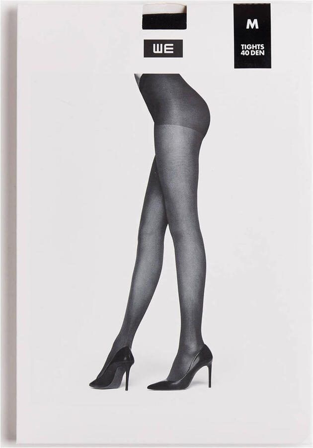 WE Fashion panty 40 denier zwart - Foto 2