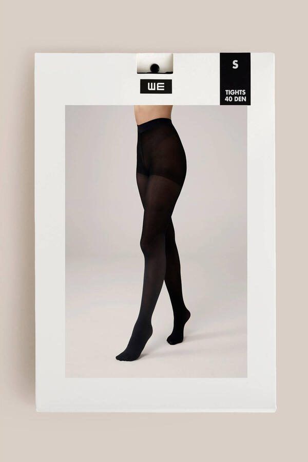 WE Fashion panty 40 denier zwart