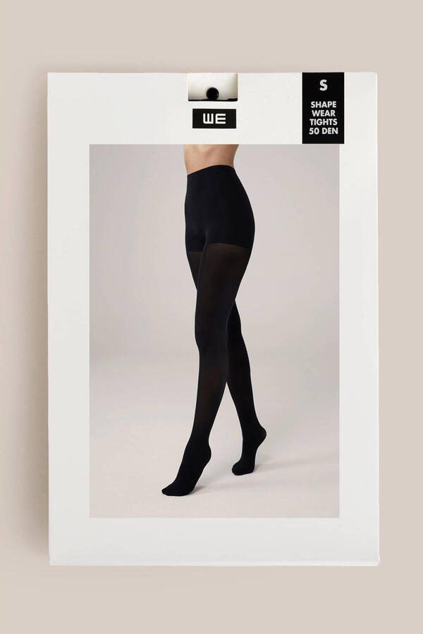 WE Fashion panty 50 denier zwart