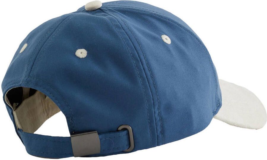 WE Fashion pet met patches blauw wit Jongens Polyester Effen maat M - Foto 3