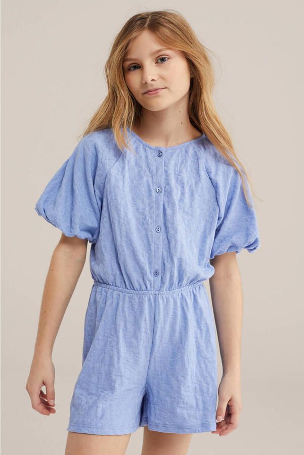 WE Fashion playsuit blauw