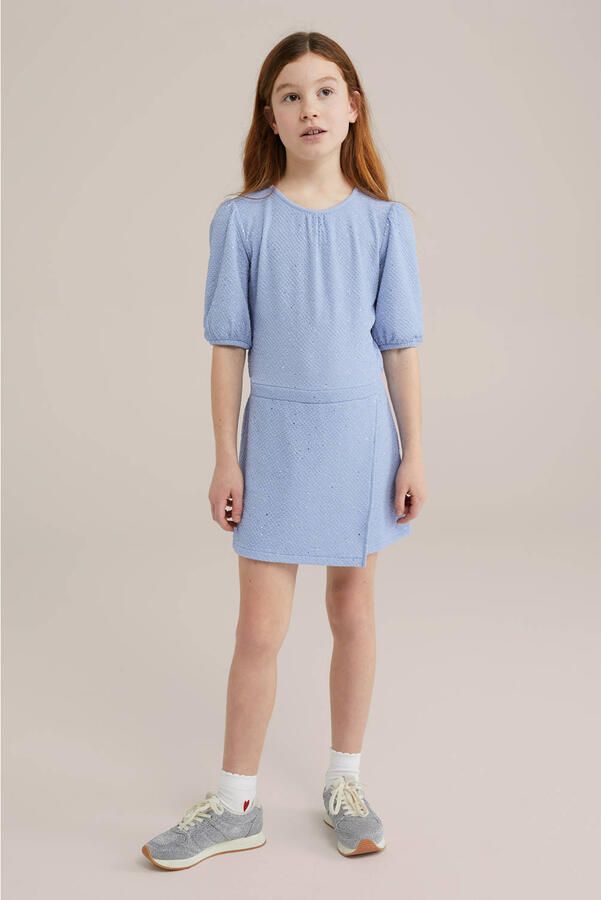 WE Fashion playsuit lichtblauw