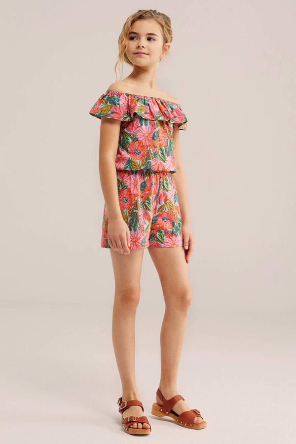 WE Fashion playsuit roze - Foto 2