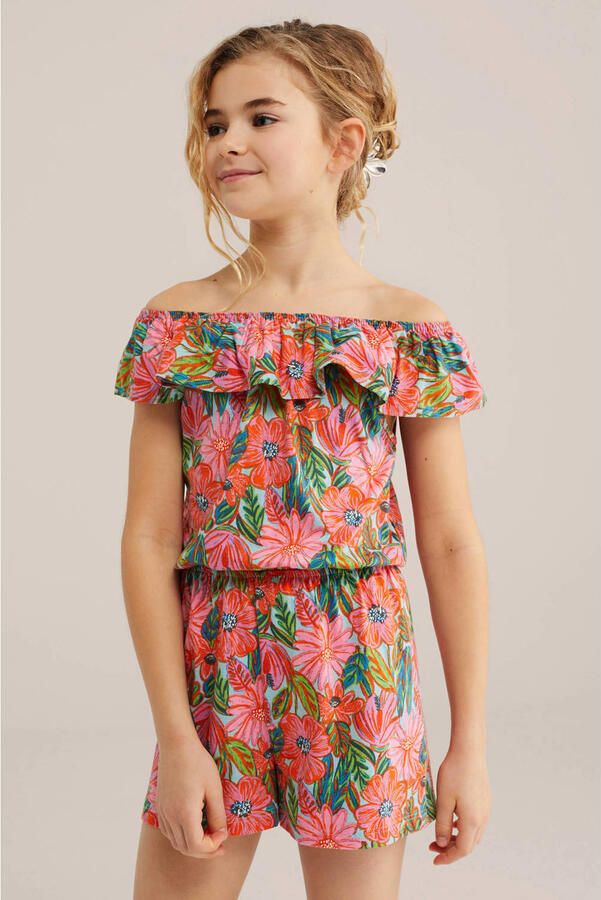 WE Fashion playsuit roze