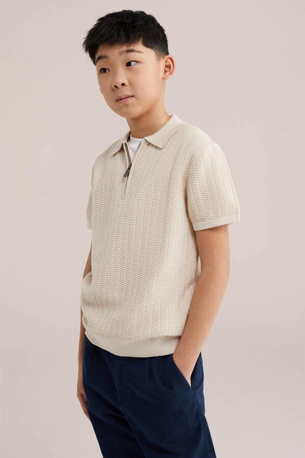 WE Fashion polo beige