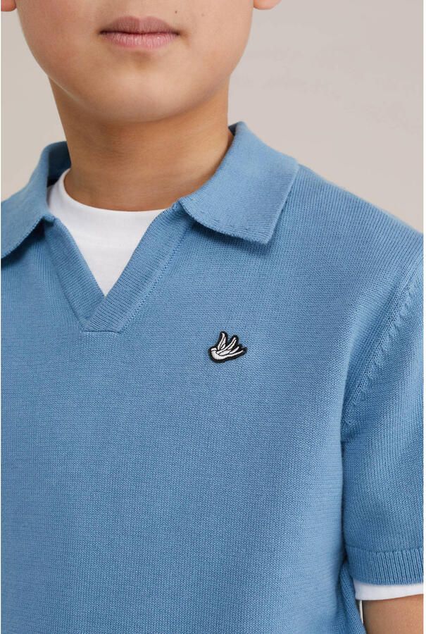 WE Fashion polo blauw - Foto 2