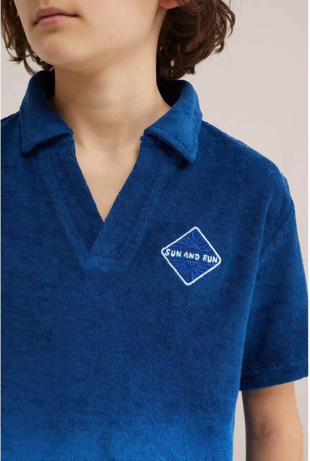 WE Fashion polo blauw - Foto 2
