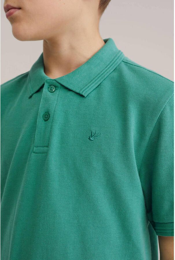 WE Fashion polo groen - Foto 3