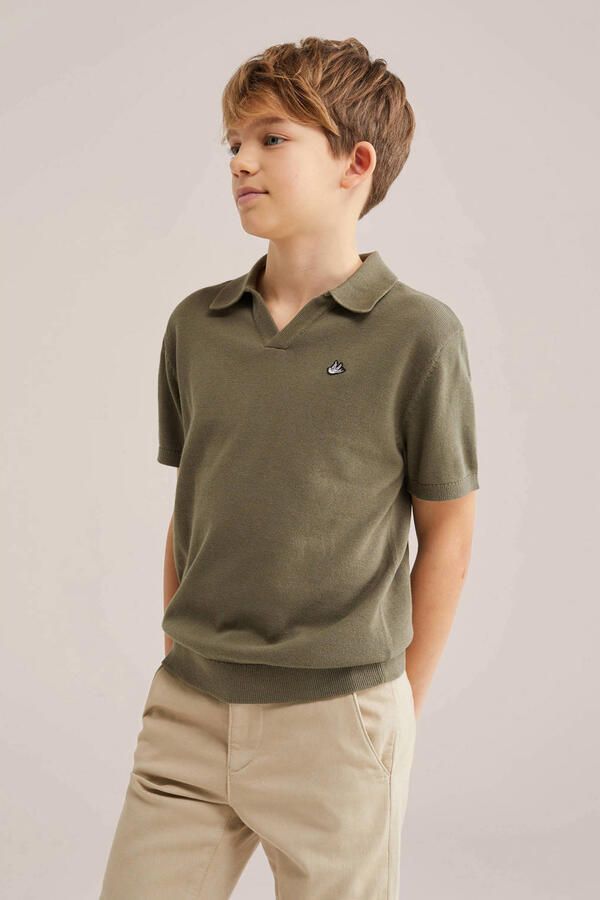 WE Fashion polo kaki