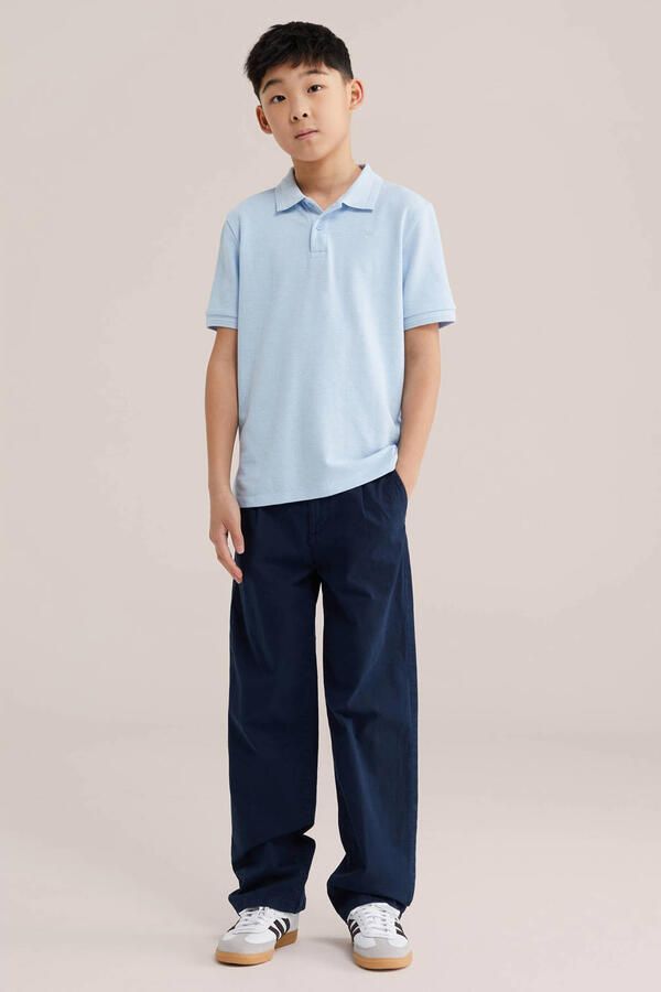 WE Fashion polo lichtblauw - Foto 2