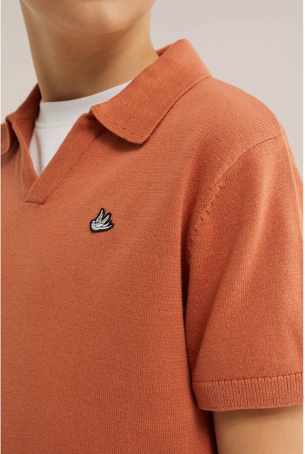 WE Fashion polo oranje - Foto 2