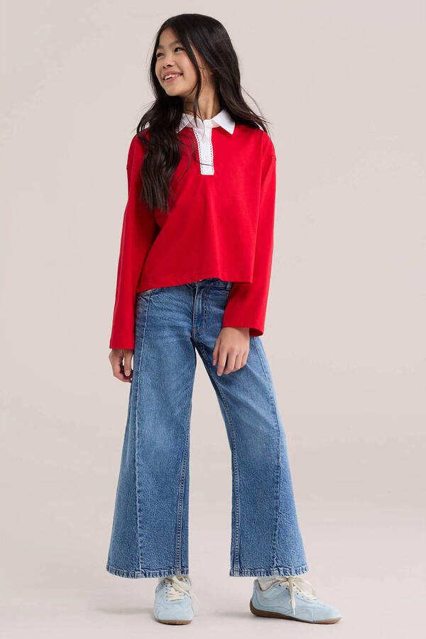 WE Fashion polo rood - Foto 2