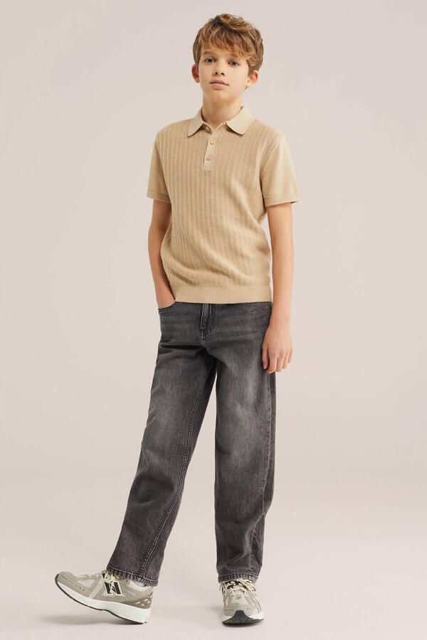 WE Fashion polo zand - Foto 3