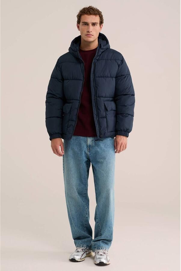 WE Fashion pufferjas donkerblauw - Foto 2