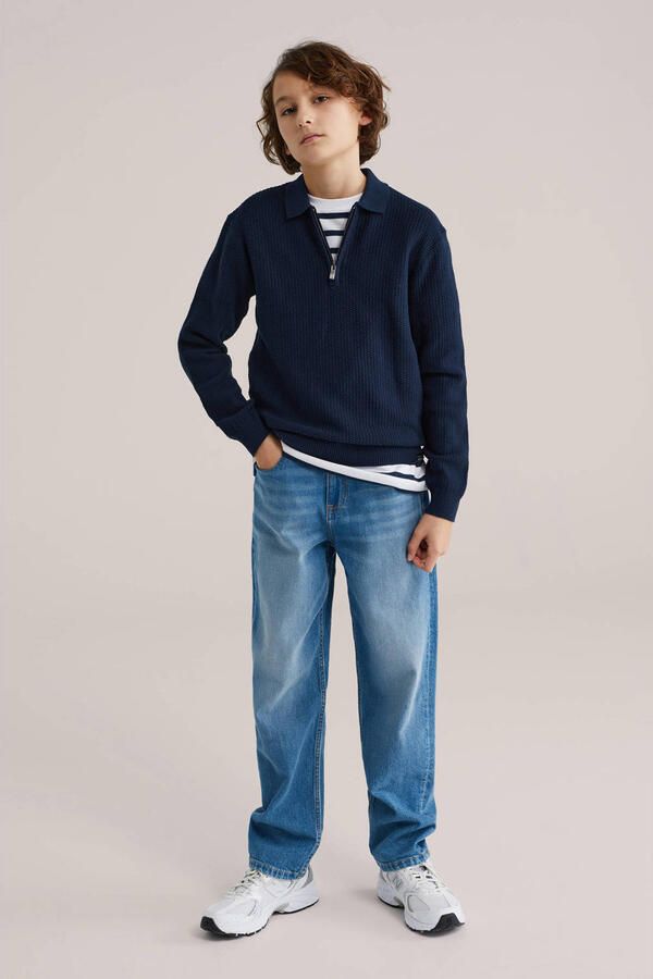 WE Fashion pullover donkerblauw - Foto 2