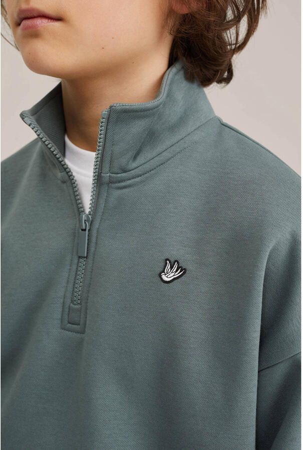 WE Fashion pullover groen - Foto 3