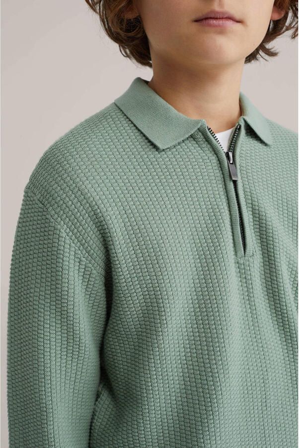 WE Fashion pullover groen - Foto 3