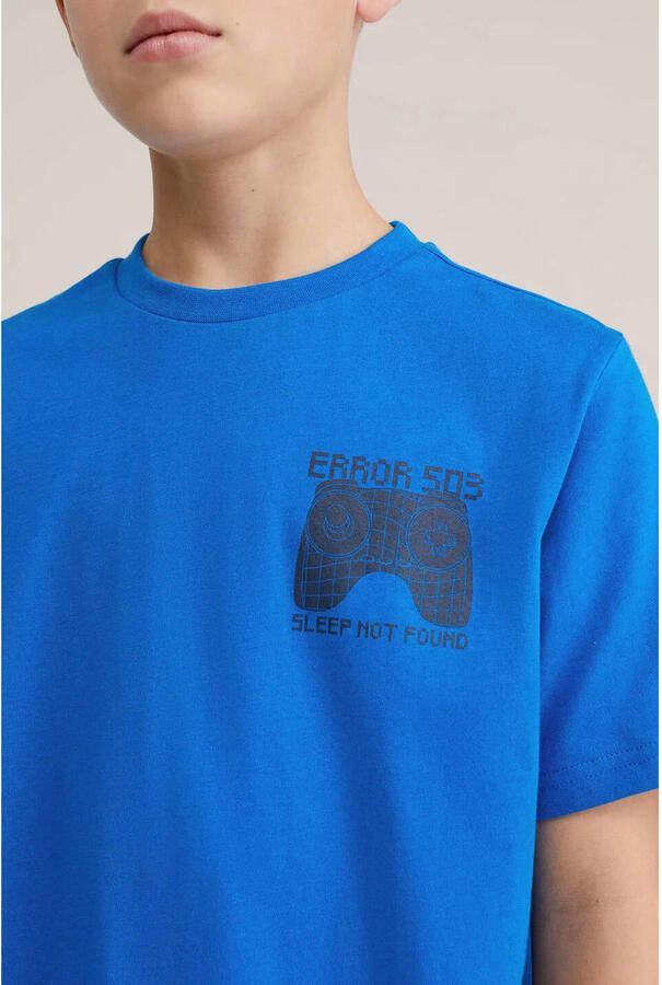 WE Fashion pyjama blauw - Foto 2