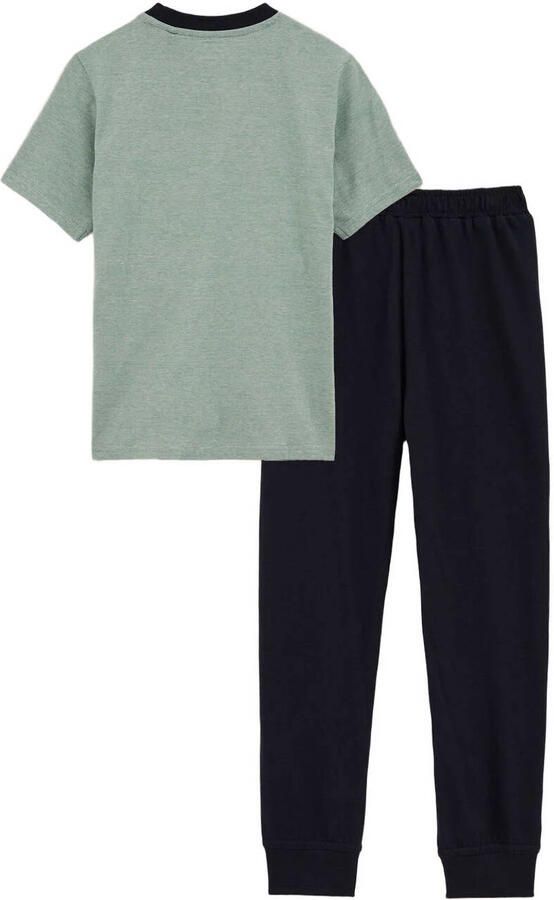 WE Fashion pyjama groen - Foto 3