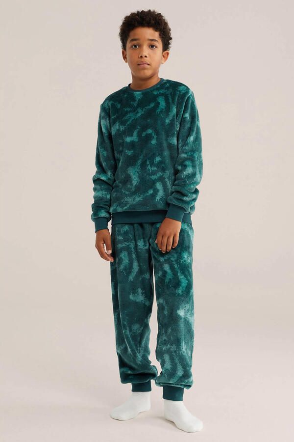 WE Fashion pyjama groen - Foto 2