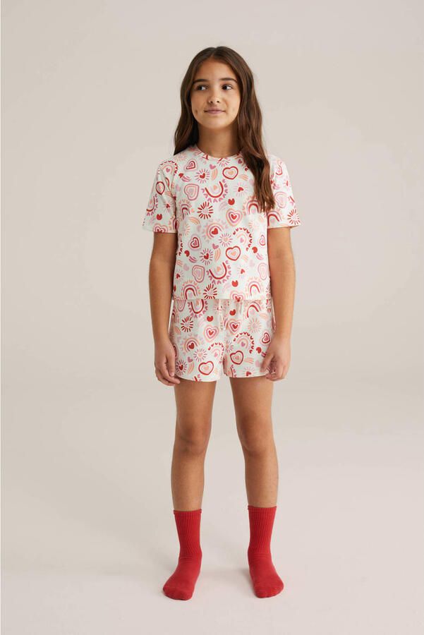 WE Fashion pyjama wit - Foto 3
